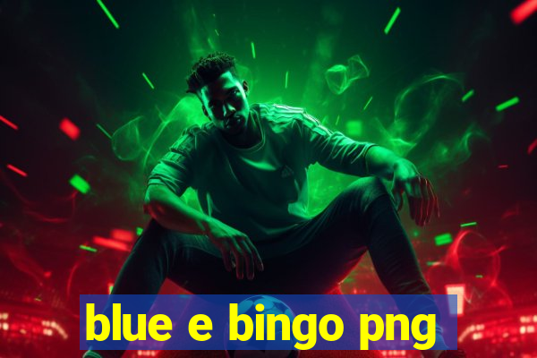 blue e bingo png